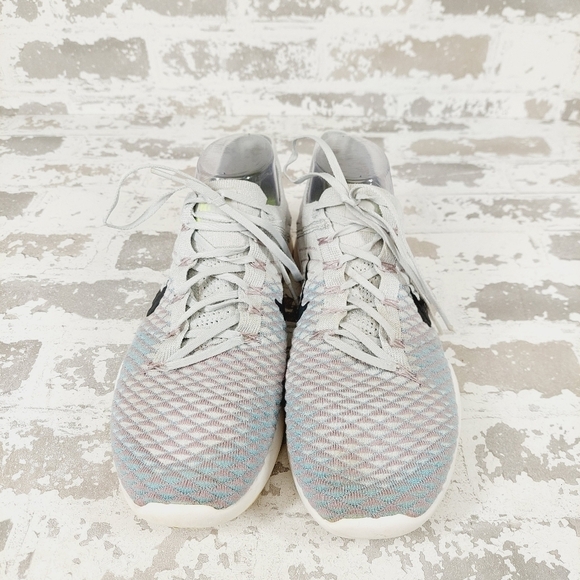 Nike Free Training Grey Quilted Sport Athleisure Running Sneakers B518 - Picture 4 of 11